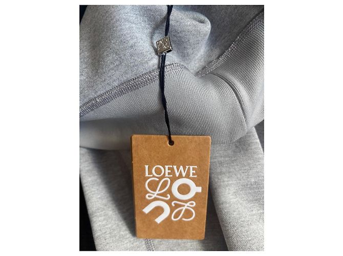 Loewe x On Sweatshirt aus recycelter Baumwolle - Grau Melange - Ansicht 6