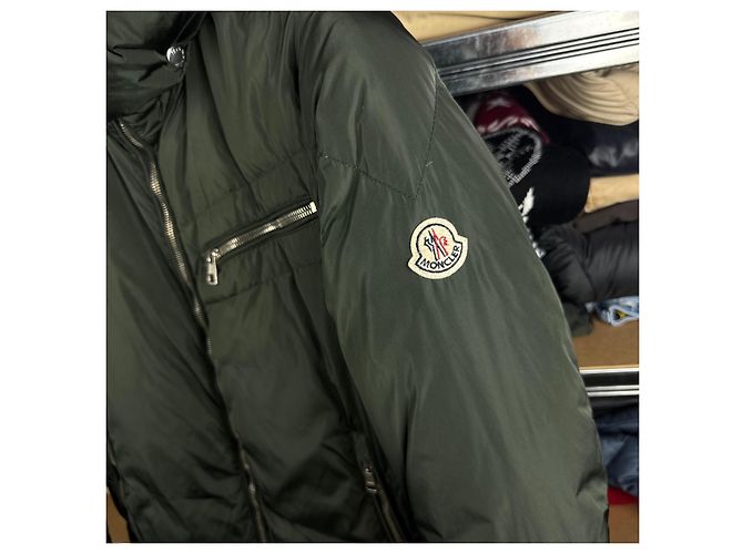 Giacca in nylon Moncler Brad da uomo, verde scuro, taglia 2 / S-M - vista 10