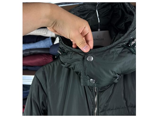 Giacca in nylon Moncler Brad da uomo, verde scuro, taglia 2 / S-M - vista 11