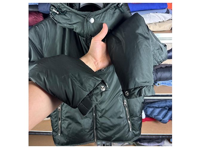 Giacca in nylon Moncler Brad da uomo, verde scuro, taglia 2 / S-M - vista 12