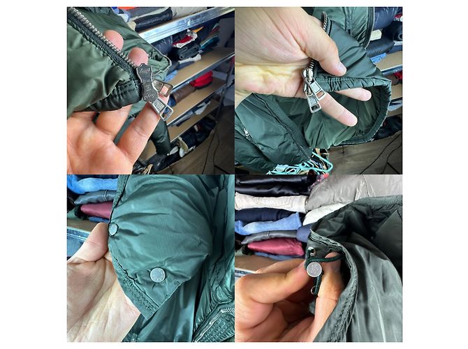 Giacca in nylon Moncler Brad da uomo, verde scuro, taglia 2 / S-M - vista 15