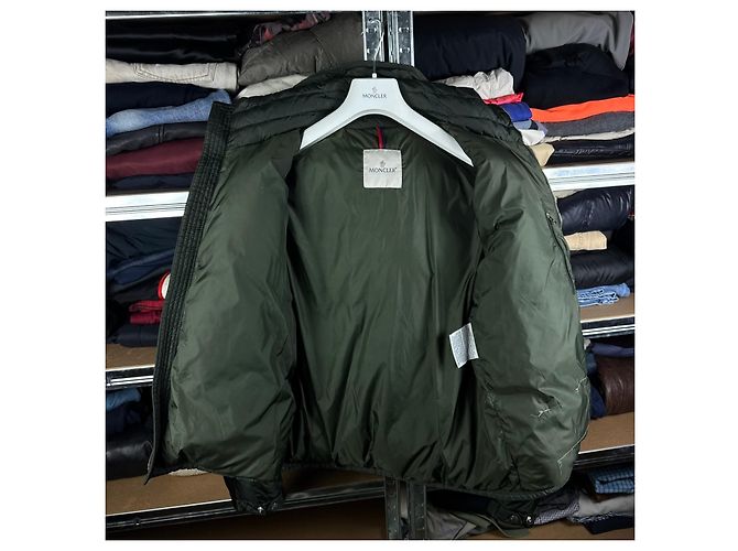 Giacca in nylon Moncler Brad da uomo, verde scuro, taglia 2 / S-M - vista 5
