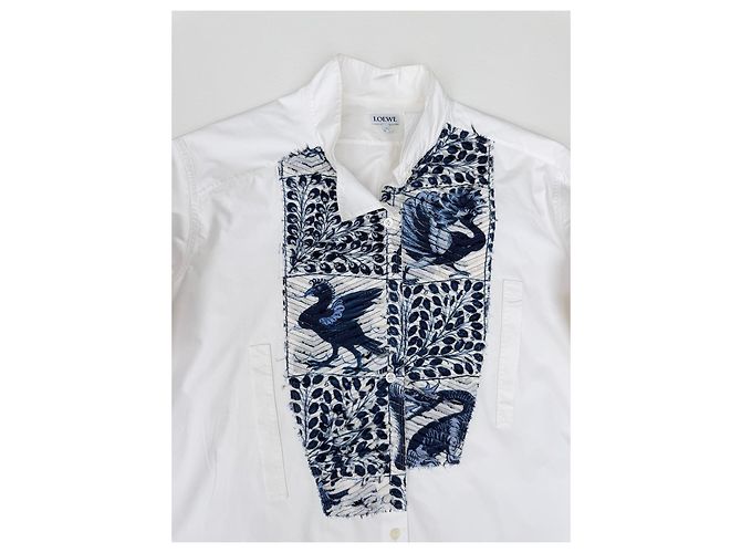 Loewe William De Morgan Capsule Baumwoll-Hemdkleid 2019 - Ansicht 4