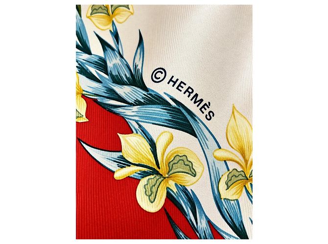 Hermès "Le Cheval de Flore" Silk Scarf - view 4