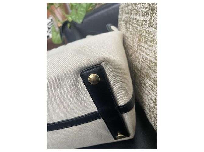 Burberry Canvas Tote Bag mit passendem Beutel - Ansicht 10