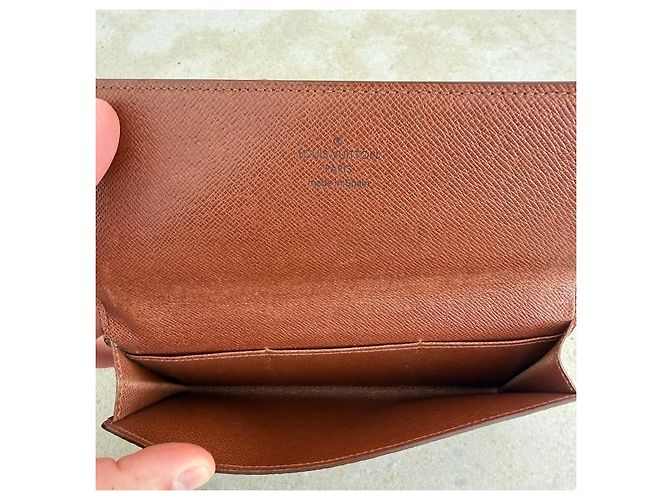 Portafoglio Louis Vuitton Monogram Porte-yen 3 Cartes Crédit - vista 8
