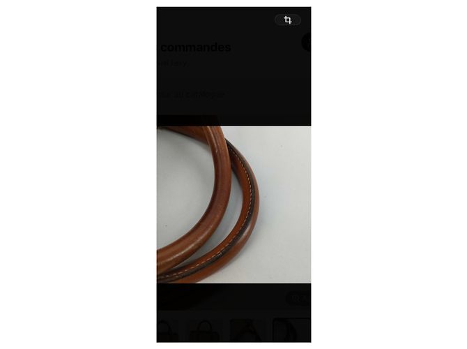 Céline Celine Sac Boite Monogramme Cuir Marron - vue 5