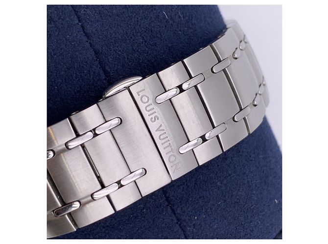 Louis Vuitton Automatic Tambour Damier Cobalt Chronograph Uhr - Ansicht 7