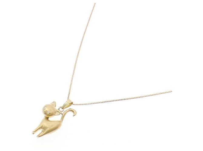 Autre Marque Au750 Katzen-Diamantcollier - Ansicht 2