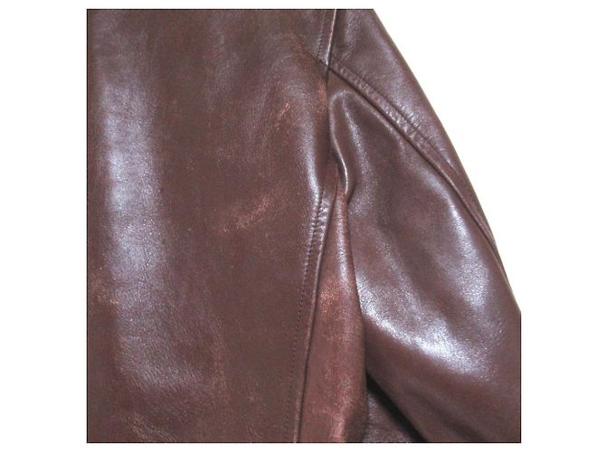 Autre Marque Chaqueta entallada de cola única de cuero de caballo Y's para hombre - vista 12