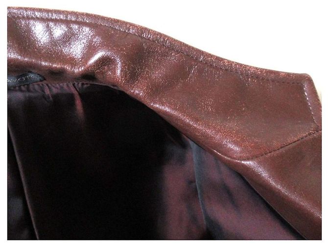 Autre Marque Chaqueta entallada de cola única de cuero de caballo Y's para hombre - vista 5