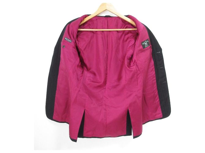 Chaqueta entallada de lana a rayas Paul Smith COLLECTION - vista 4