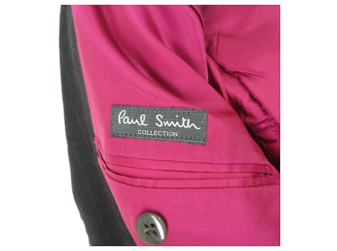 Chaqueta entallada de lana a rayas Paul Smith COLLECTION - vista 6
