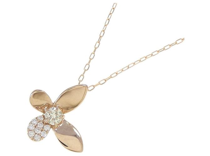 Autre Marque Collana Farfalla con Diamanti Au750 - vista 3