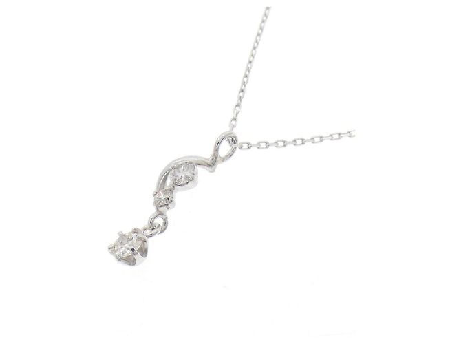 Autre Marque Colar de Diamantes Pt900 Pt850 - vista 3