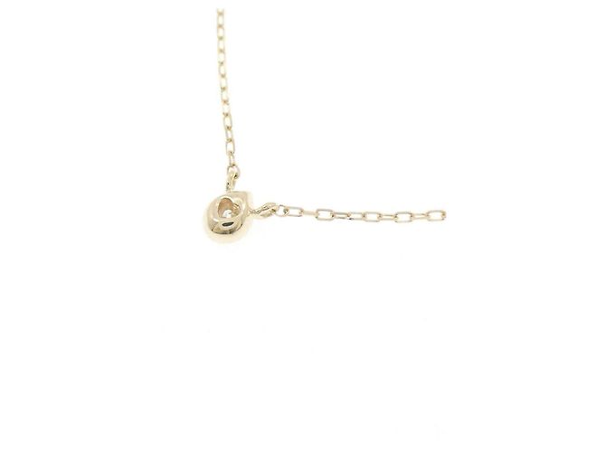 Autre Marque Collar de oro amarillo K10 y diamantes - vista 4