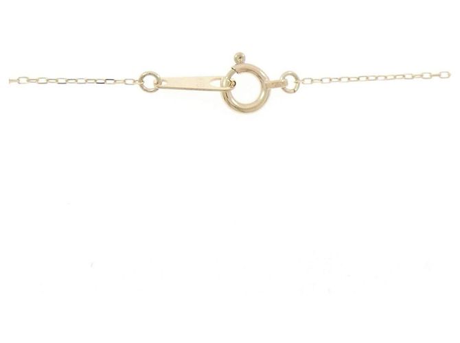 Autre Marque Collar de oro amarillo K10 y diamantes - vista 5