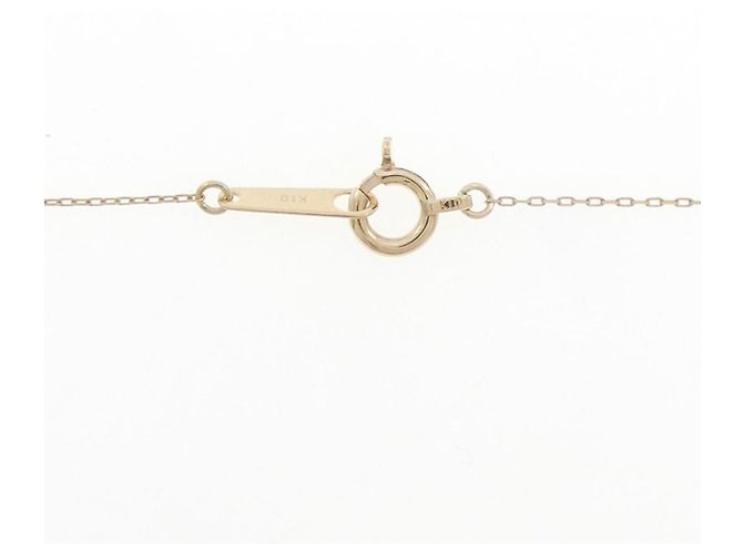 Autre Marque Collar de oro amarillo K10 y diamantes - vista 5