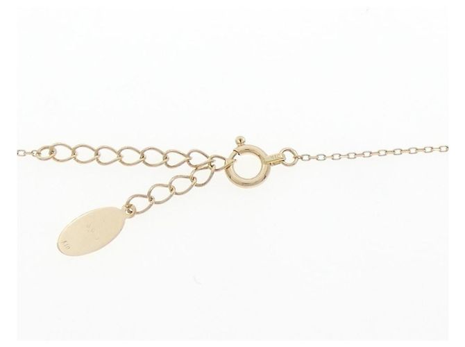 Autre Marque Collana a Nastro in Oro Giallo K10 e Diamanti - vista 5