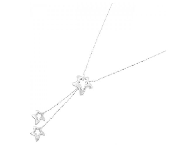 Autre Marque Collana Stella in Oro Bianco K14 - vista 2