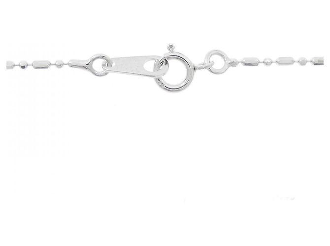 Autre Marque Collana Stella in Oro Bianco K14 - vista 4