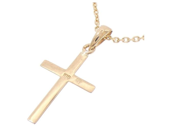 Autre Marque Collana Croce Au750 - vista 4