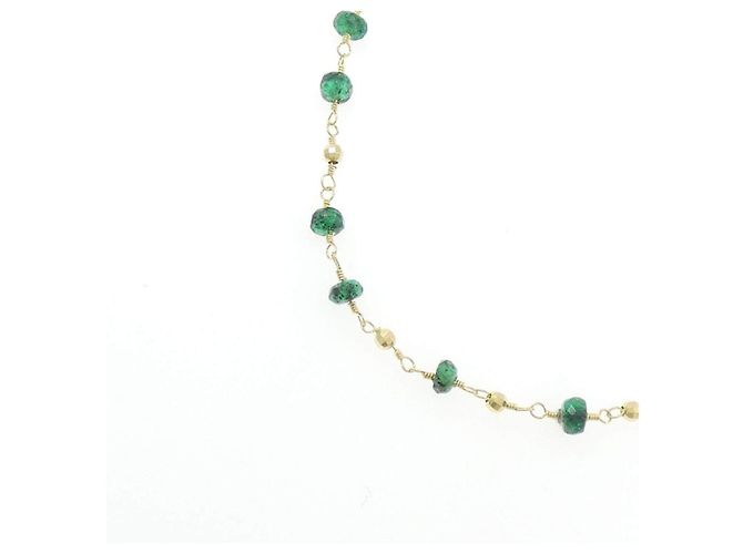 Autre Marque Collar de Esmeralda Au750 - vista 3