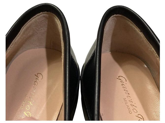 Autre Marque Mocassini in pelle Bedford Gianvito Rossi - vista 5