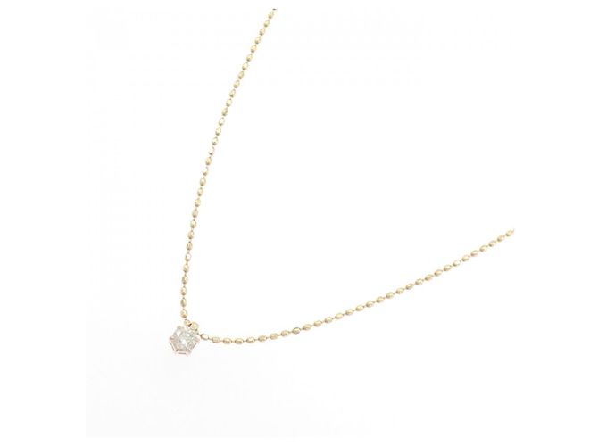 Autre Marque Collana in oro rosa K14 e diamanti - vista 2