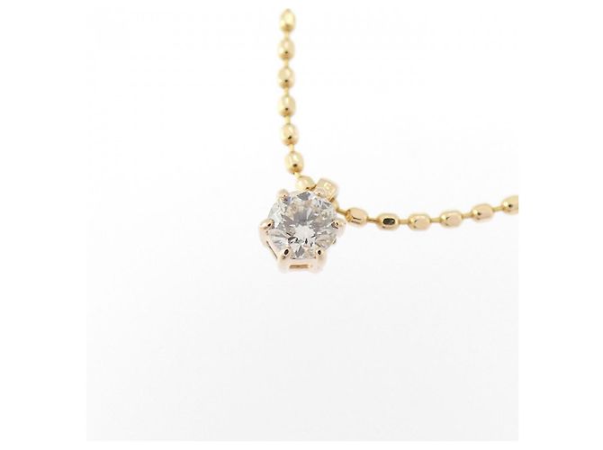 Autre Marque Collana in oro rosa K14 e diamanti - vista 3