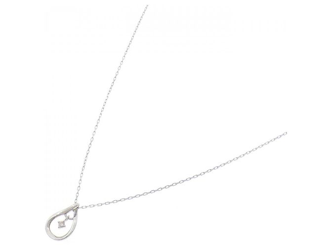 Autre Marque Pt850 Diamantenhalskette - Ansicht 2