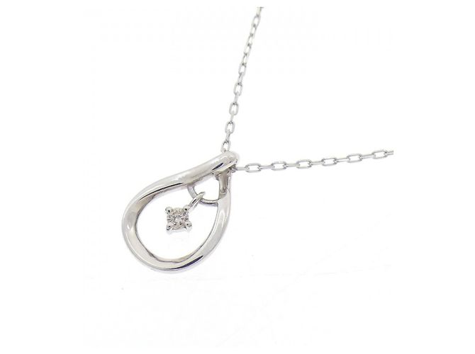 Autre Marque Pt850 Diamantenhalskette - Ansicht 3