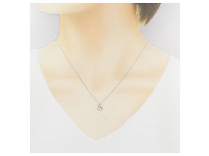 Autre Marque Pt850 Diamantenhalskette - Ansicht 6