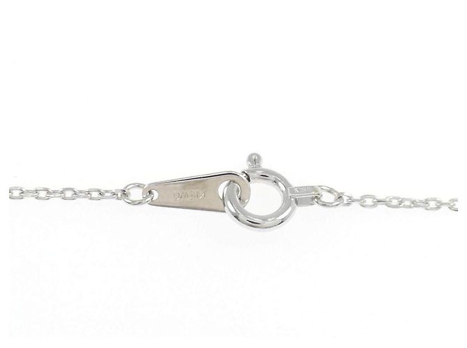 Autre Marque Collar de oro blanco Au750 y diamantes - vista 5
