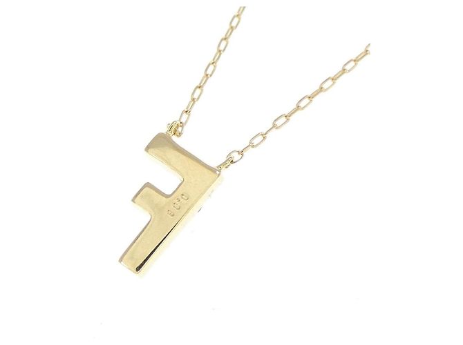 Autre Marque Collar Au750 Initial F Diamond - vista 4