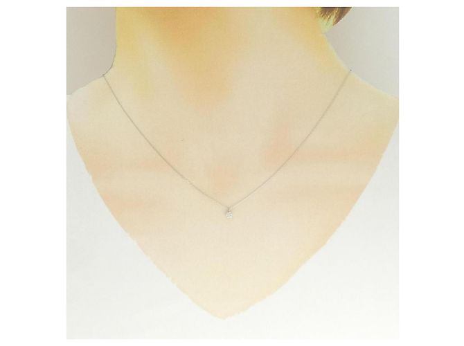 Autre Marque Diamantenhalskette Pt900 Pt850 - Ansicht 6