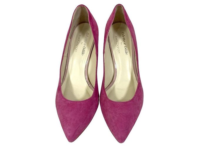 Autre Marque Odette e Odile for Jewel Changes United Arrows Pumps aus Wildleder - Ansicht 3