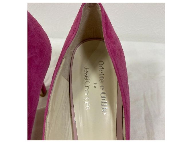 Autre Marque Odette e Odile for Jewel Changes United Arrows Pumps aus Wildleder - Ansicht 7