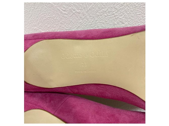 Autre Marque Odette e Odile for Jewel Changes United Arrows Pumps aus Wildleder - Ansicht 8