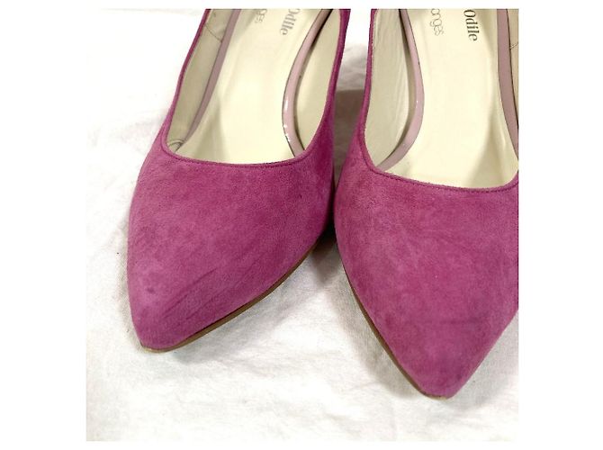 Autre Marque Odette e Odile for Jewel Changes United Arrows Pumps aus Wildleder - Ansicht 9