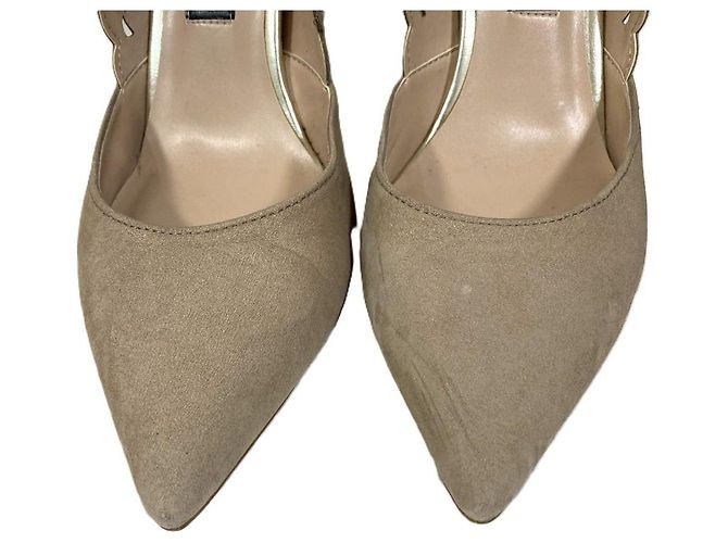 Autre Marque Décolleté in camoscio traforato DIANA - vista 10
