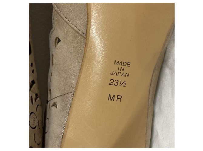 Autre Marque Décolleté in camoscio traforato DIANA - vista 8
