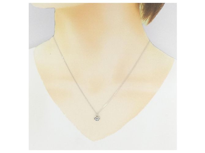 Autre Marque Diamantenhalskette PT950 PT850 - Ansicht 6