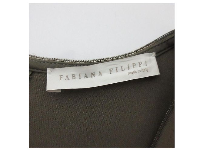 Autre Marque FABIANA FILIPPI Kleid mit V-Ausschnitt - Ansicht 8