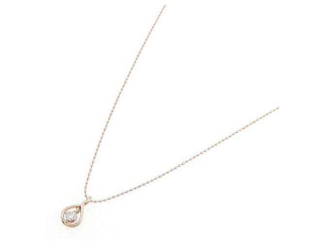 Autre Marque Collar K10 Pink Gold Diamante - vista 2