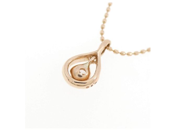 Autre Marque Collar K10 Pink Gold Diamante - vista 4