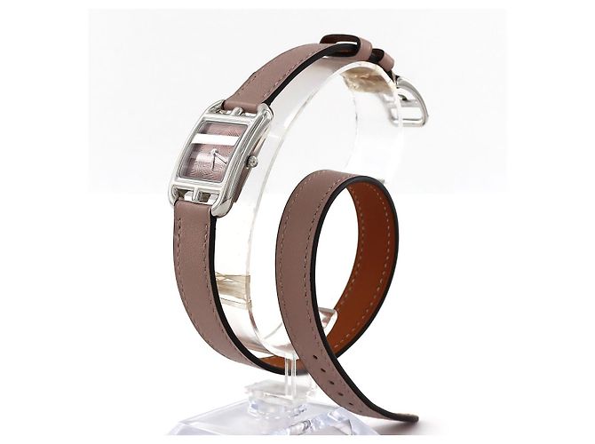 Hermès Cape Cod Double Tour Stainless Steel - vue 2