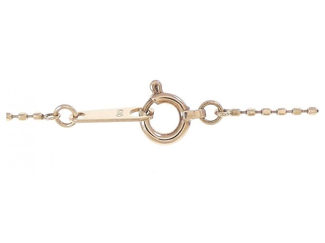 Autre Marque Collana K10 Pink Gold Diamond - vista 5