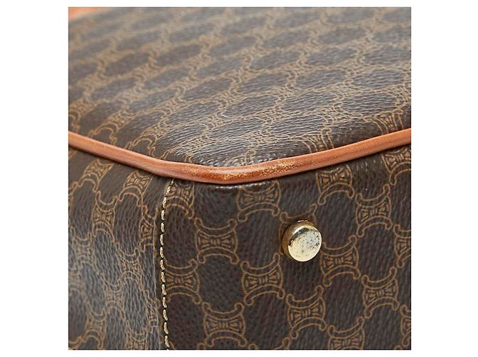 Céline Celine Macadam PVC Leather Handtasche - Ansicht 6