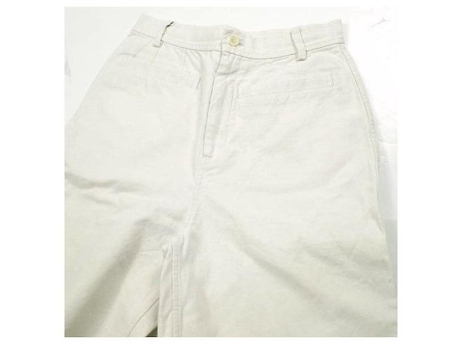 Autre Marque Pilgrim Surf+Supply Marina Wide Pant Calças de algodão e linho - vista 4